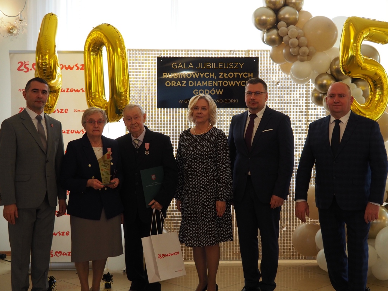 Jubileusz rubinowych, złotych i diamentowych godów w Olszewie-Borkach [29.10.2024] - zdjęcie #20 - eOstroleka.pl