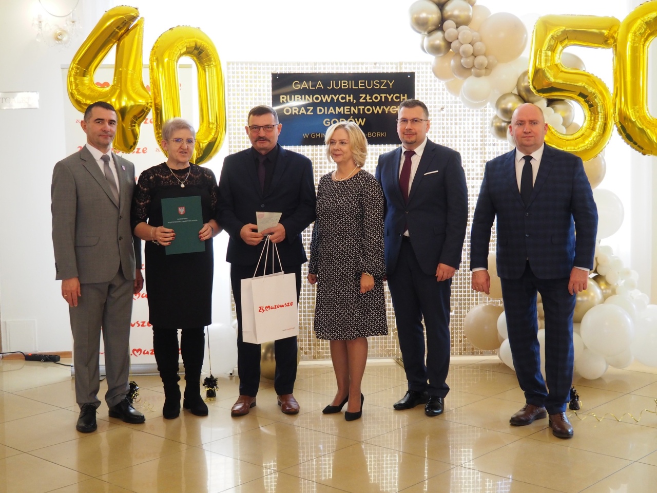 Jubileusz rubinowych, złotych i diamentowych godów w Olszewie-Borkach [29.10.2024] - zdjęcie #14 - eOstroleka.pl