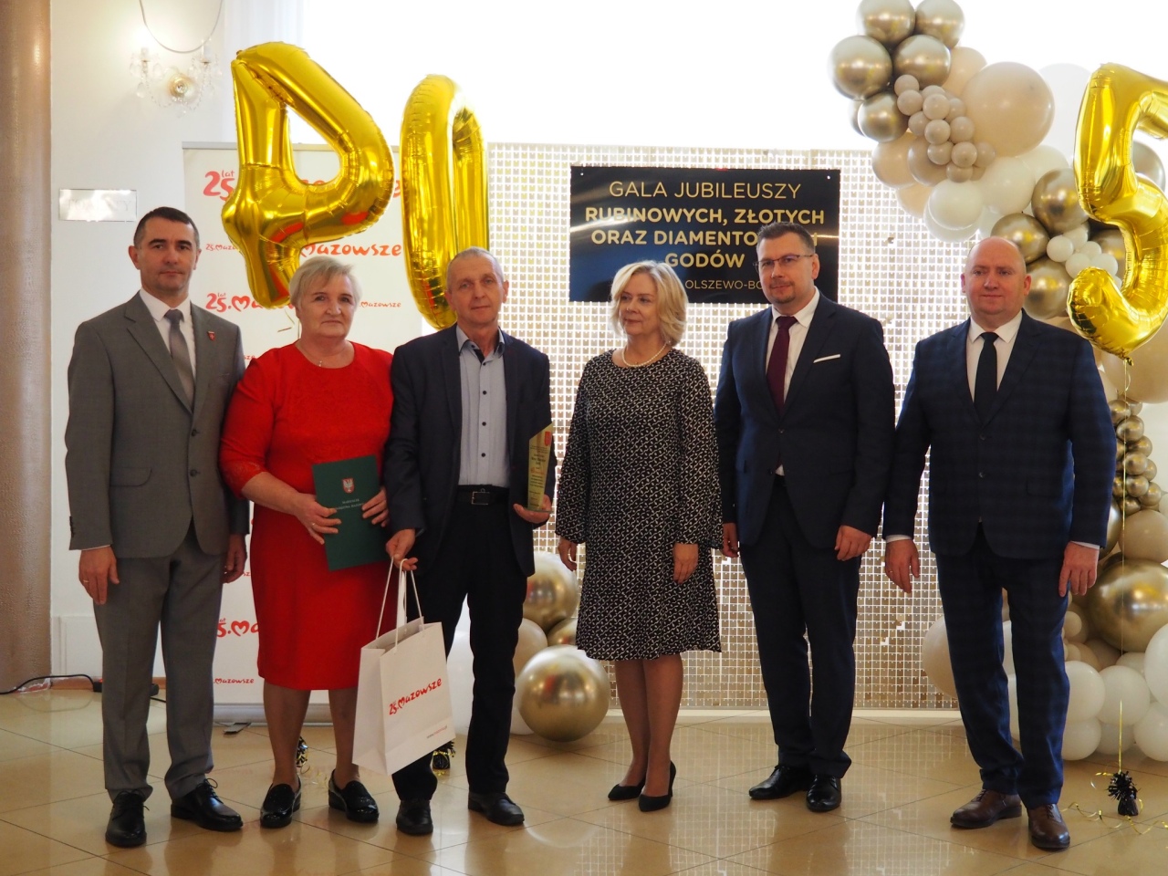 Jubileusz rubinowych, złotych i diamentowych godów w Olszewie-Borkach [29.10.2024] - zdjęcie #13 - eOstroleka.pl