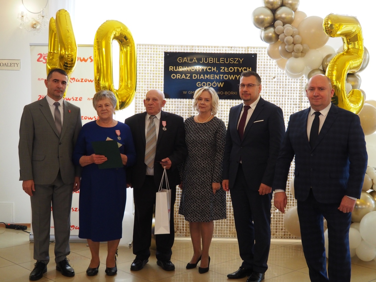 Jubileusz rubinowych, złotych i diamentowych godów w Olszewie-Borkach [29.10.2024] - zdjęcie #11 - eOstroleka.pl