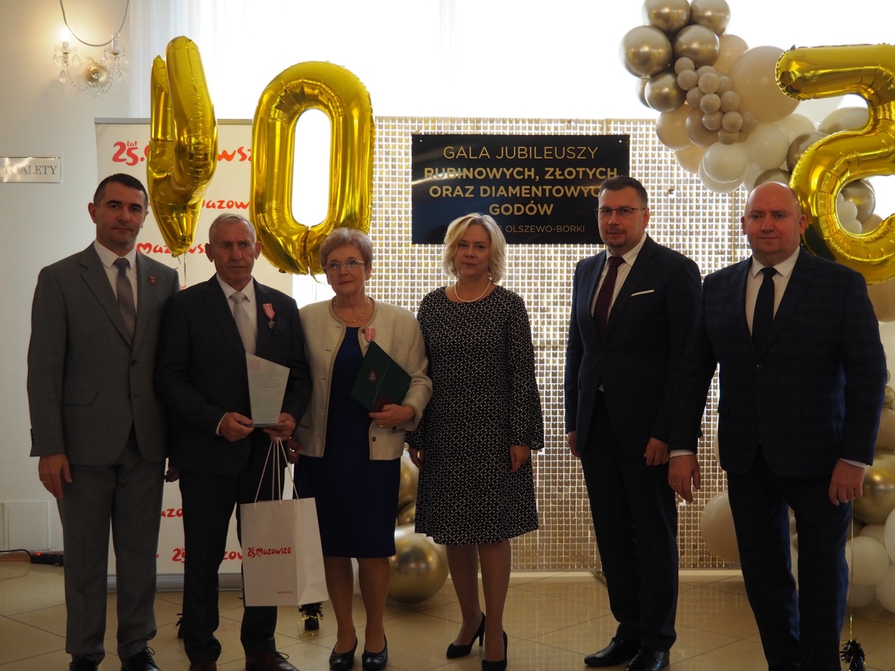 Jubileusz rubinowych, złotych i diamentowych godów w Olszewie-Borkach [29.10.2024] - zdjęcie #9 - eOstroleka.pl