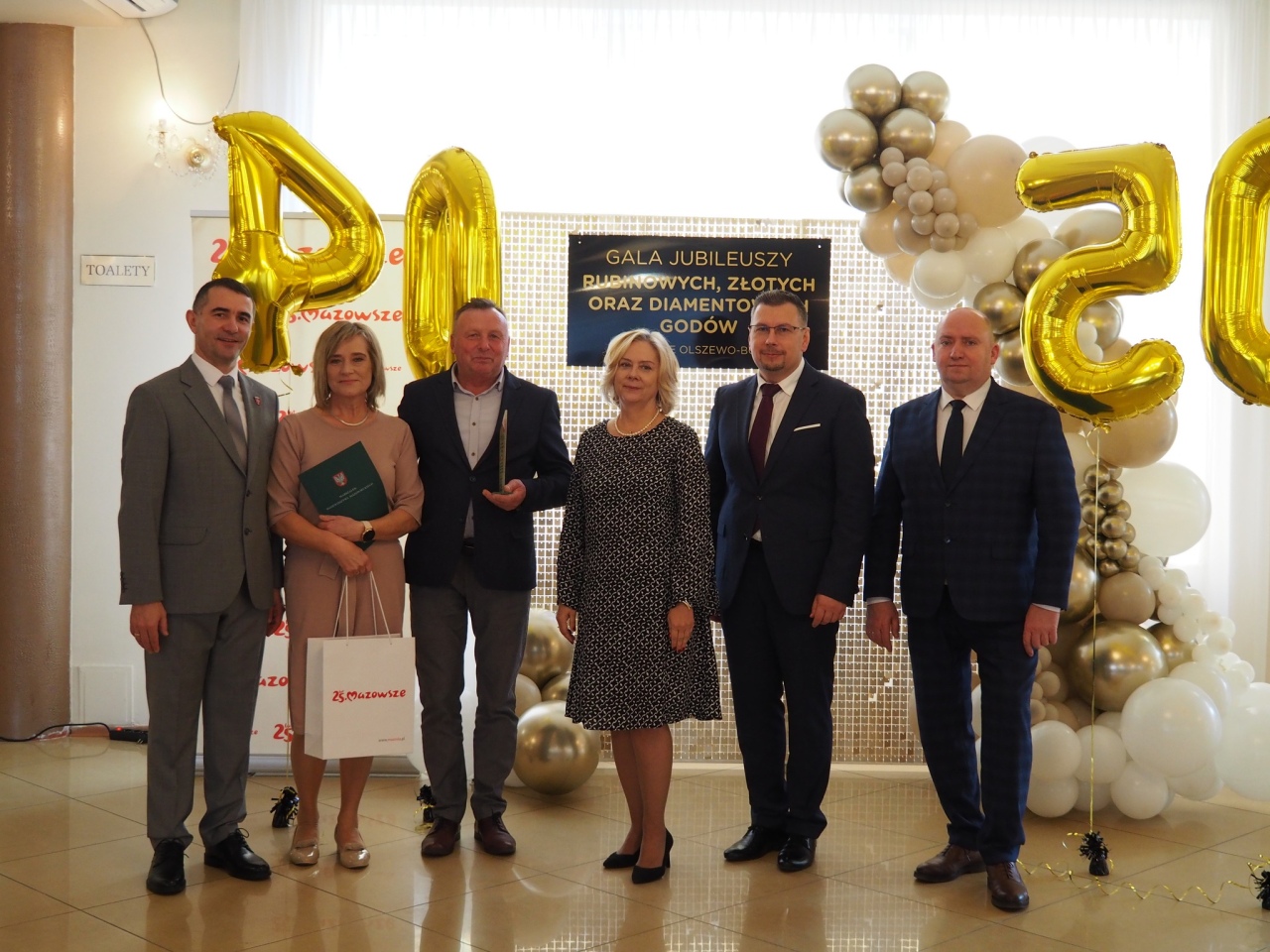 Jubileusz rubinowych, złotych i diamentowych godów w Olszewie-Borkach [29.10.2024] - zdjęcie #8 - eOstroleka.pl