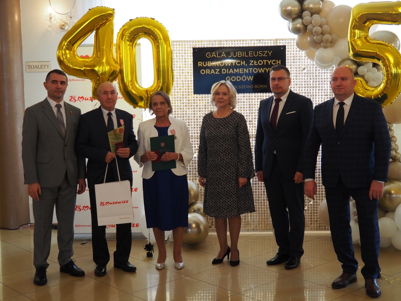 Jubileusz rubinowych, złotych i diamentowych godów w Olszewie-Borkach [29.10.2024] - zdjęcie #6 - eOstroleka.pl