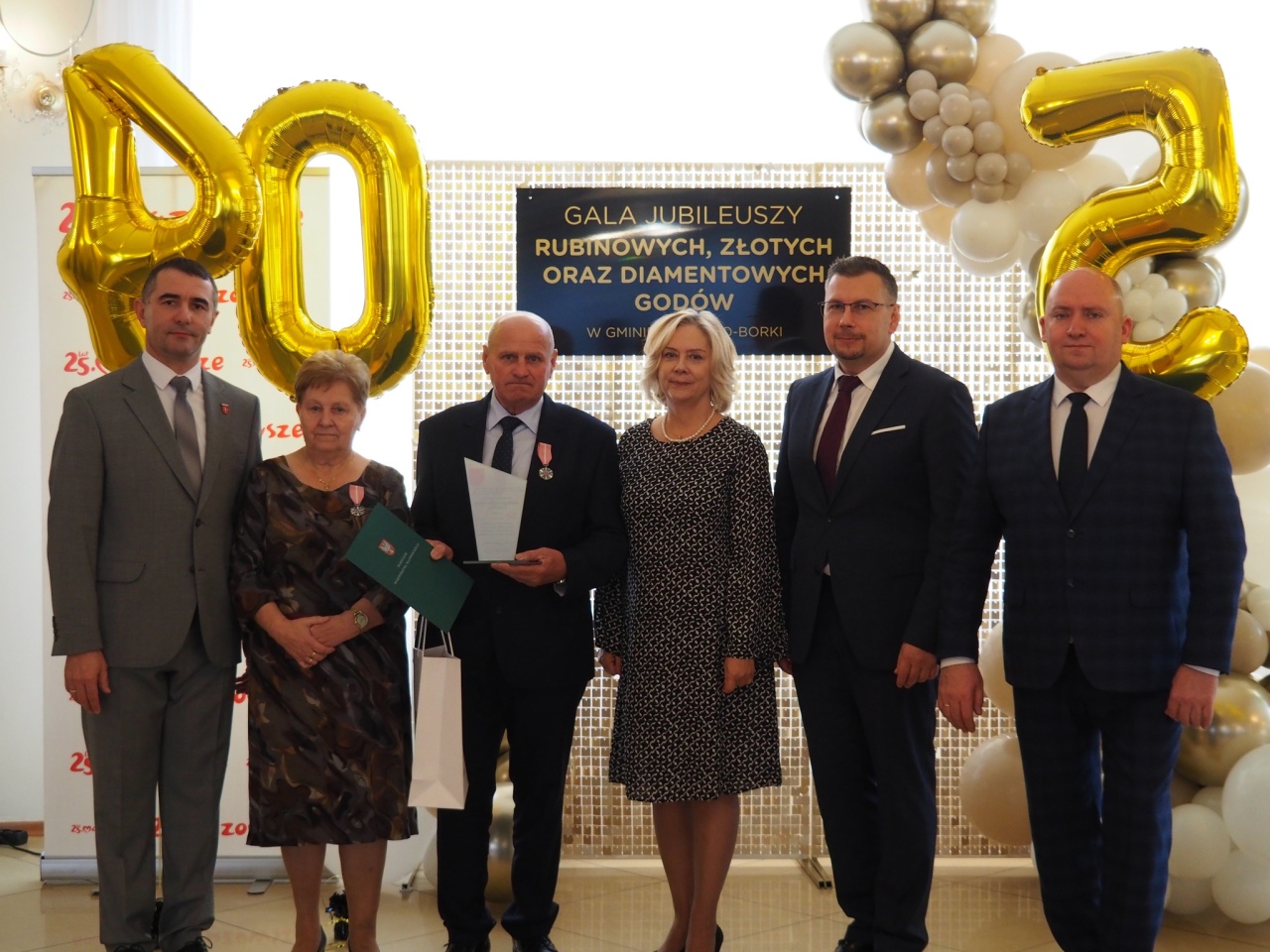 Jubileusz rubinowych, złotych i diamentowych godów w Olszewie-Borkach [29.10.2024] - zdjęcie #2 - eOstroleka.pl