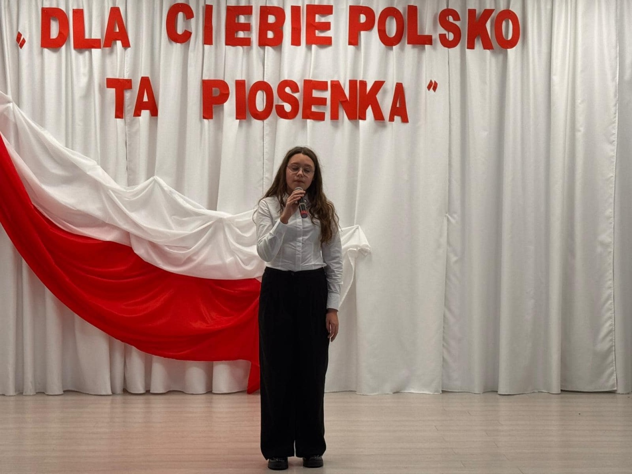 XVI Przegląd Pieśni Patriotycznej w Wojskowej w Baranowie [28.10.2024] - zdjęcie #15 - eOstroleka.pl