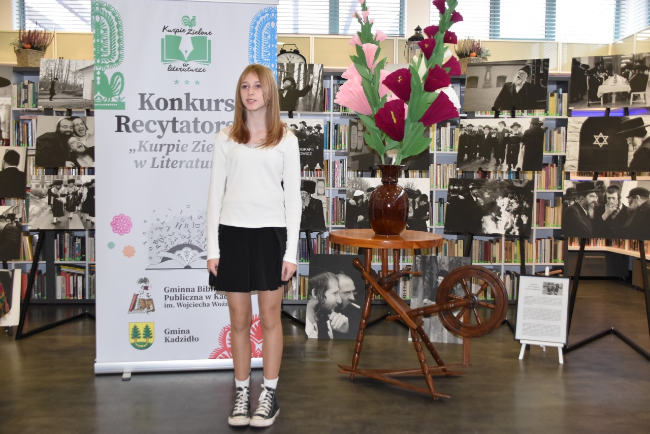 Eliminacje gminne konkursu recytatorskiego Kurpie Zielone w Literaturze w Kadzidle [29.10.2024] - zdjęcie #37 - eOstroleka.pl