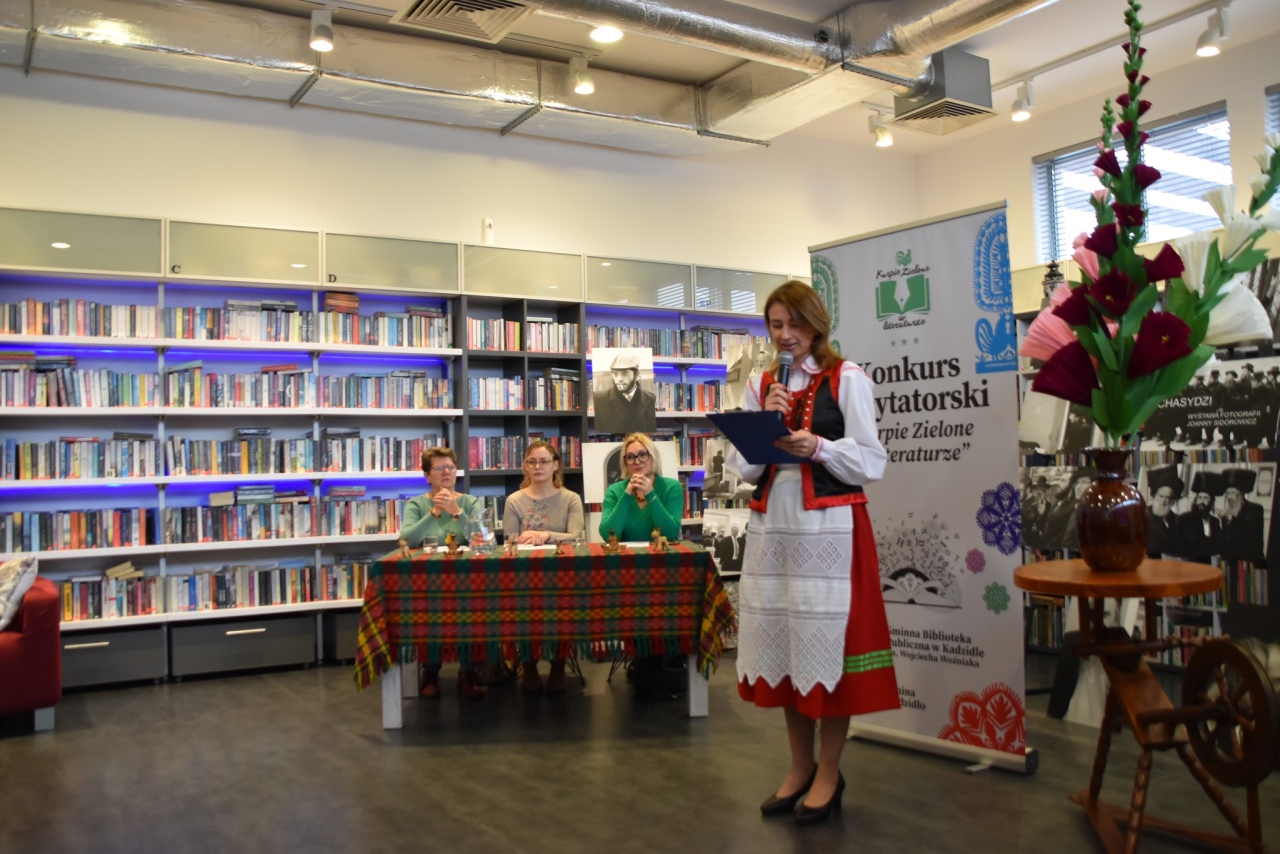 Eliminacje gminne konkursu recytatorskiego Kurpie Zielone w Literaturze w Kadzidle [29.10.2024] - zdjęcie #31 - eOstroleka.pl