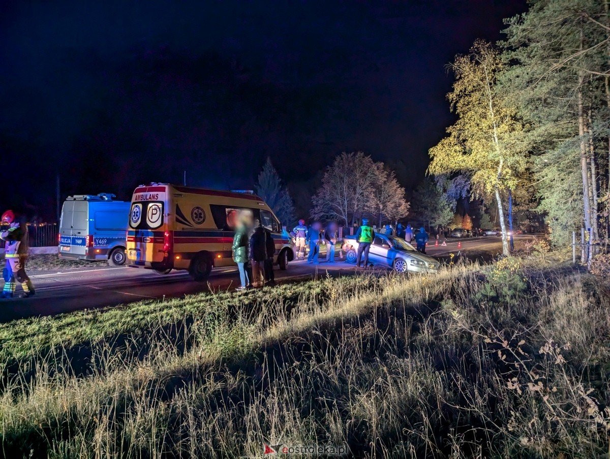 Wypadek w Łęgu Starościńskim [01.11.2024] - zdjęcie #10 - eOstroleka.pl