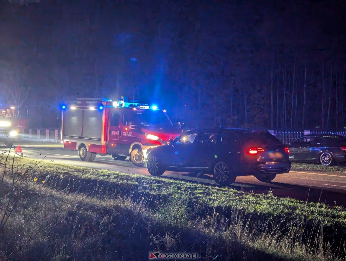 Wypadek w Łęgu Starościńskim [01.11.2024] - zdjęcie #5 - eOstroleka.pl