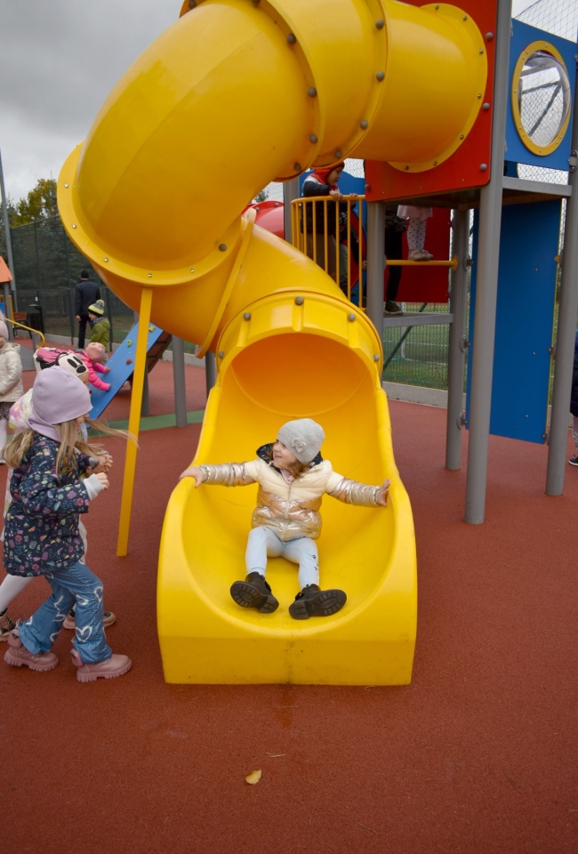 Oficjalny odbiór integracyjnego lacu zabaw w Łysych [31.10.2024] - zdjęcie #29 - eOstroleka.pl