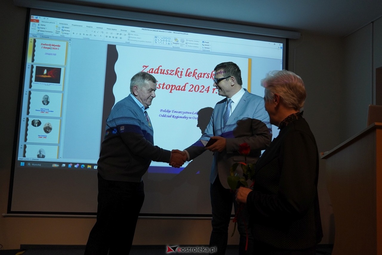II Zaduszki Lekarskie w Ostrołęce [5.11.2024] - zdjęcie #8 - eOstroleka.pl