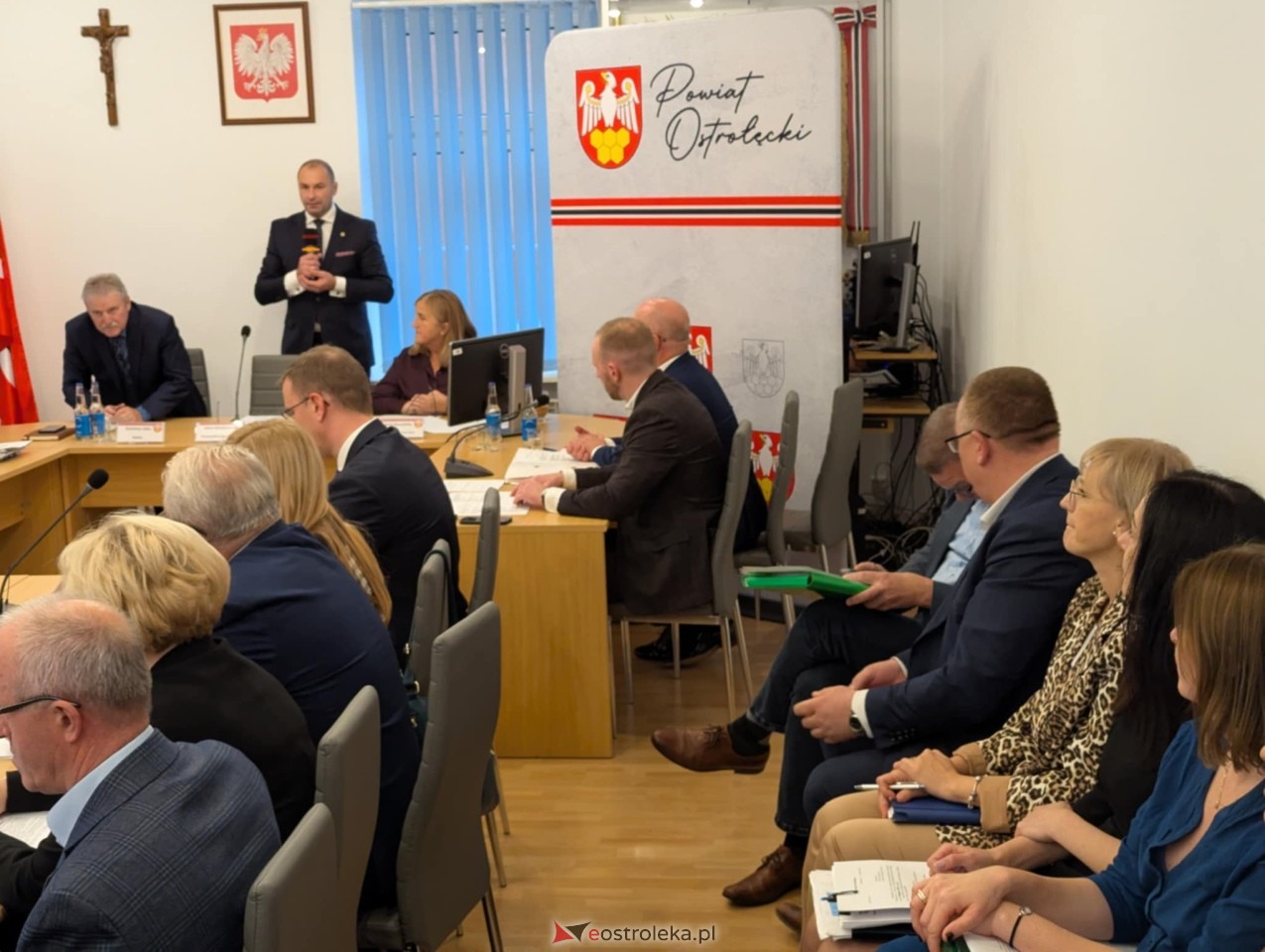 VII sesja Rady Powiatu w Ostrołęce [07.11.2024] - zdjęcie #6 - eOstroleka.pl