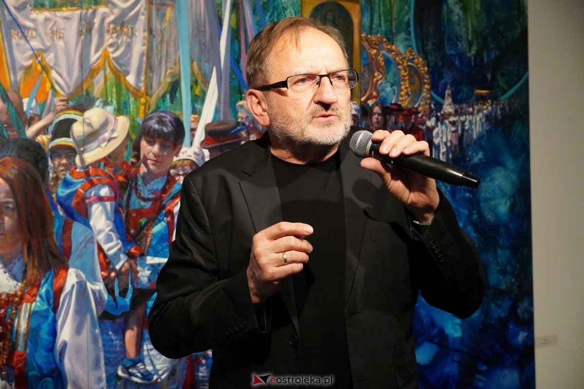 Wernisaż prac Radosłąwa Jastrzębskiego w Galerii Ostrołęka [07.11.2024] - zdjęcie #7 - eOstroleka.pl