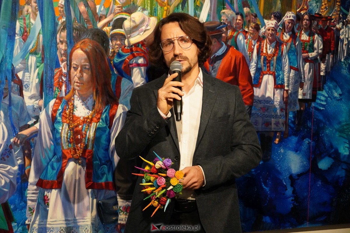 Wernisaż prac Radosłąwa Jastrzębskiego w Galerii Ostrołęka [07.11.2024] - zdjęcie #5 - eOstroleka.pl