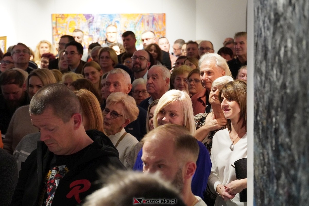 Wernisaż prac Radosłąwa Jastrzębskiego w Galerii Ostrołęka [07.11.2024] - zdjęcie #1 - eOstroleka.pl