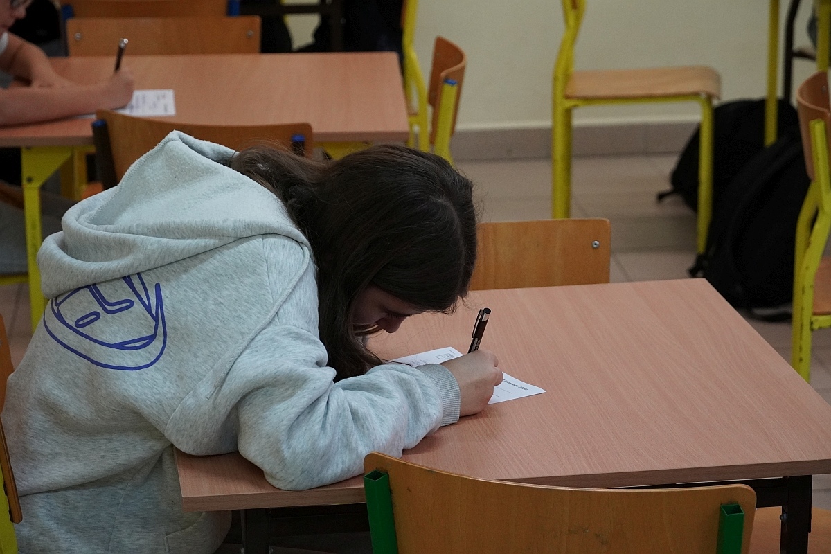 II Gminne Dyktando Niepodległościowe w Czerwinie [08.11.2024] - zdjęcie #6 - eOstroleka.pl