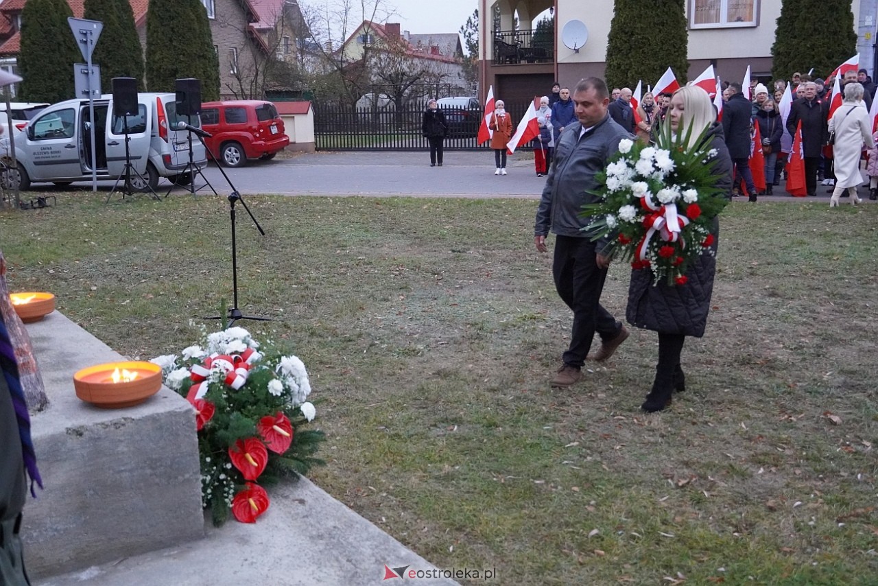 Obchody Narodowego Święta Niepodległości w Olszewie-Borkach [11.11.2024] - zdjęcie #20 - eOstroleka.pl