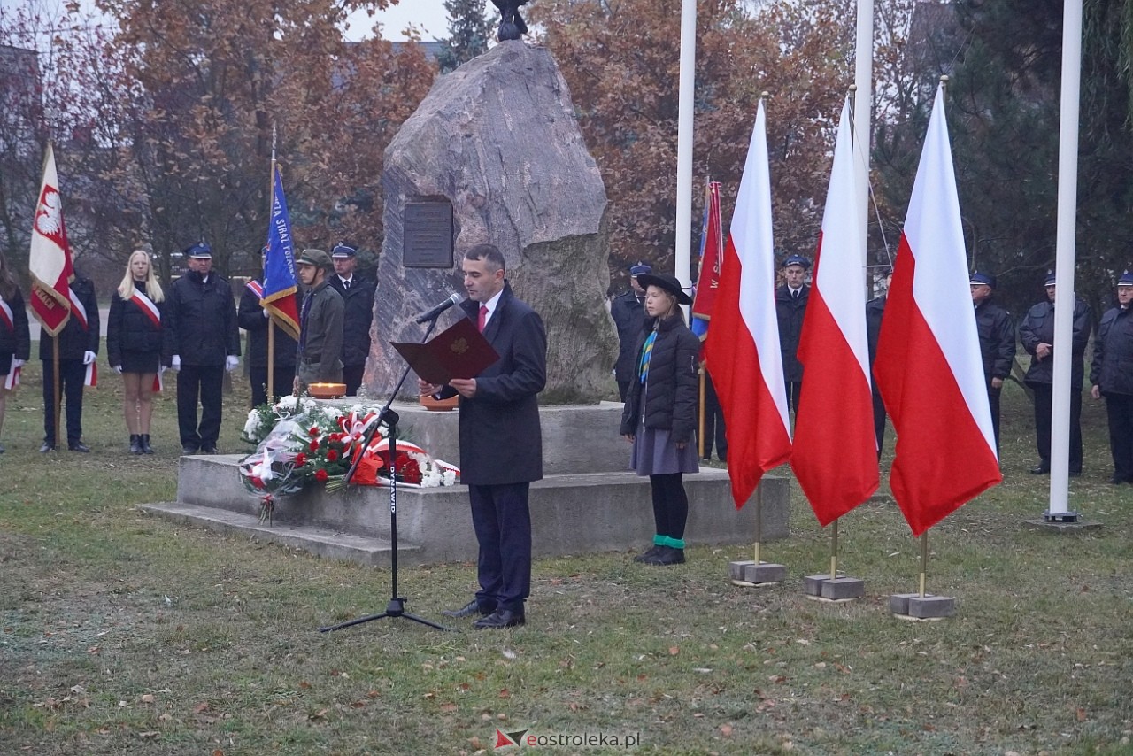 Obchody Narodowego Święta Niepodległości w Olszewie-Borkach [11.11.2024] - zdjęcie #5 - eOstroleka.pl