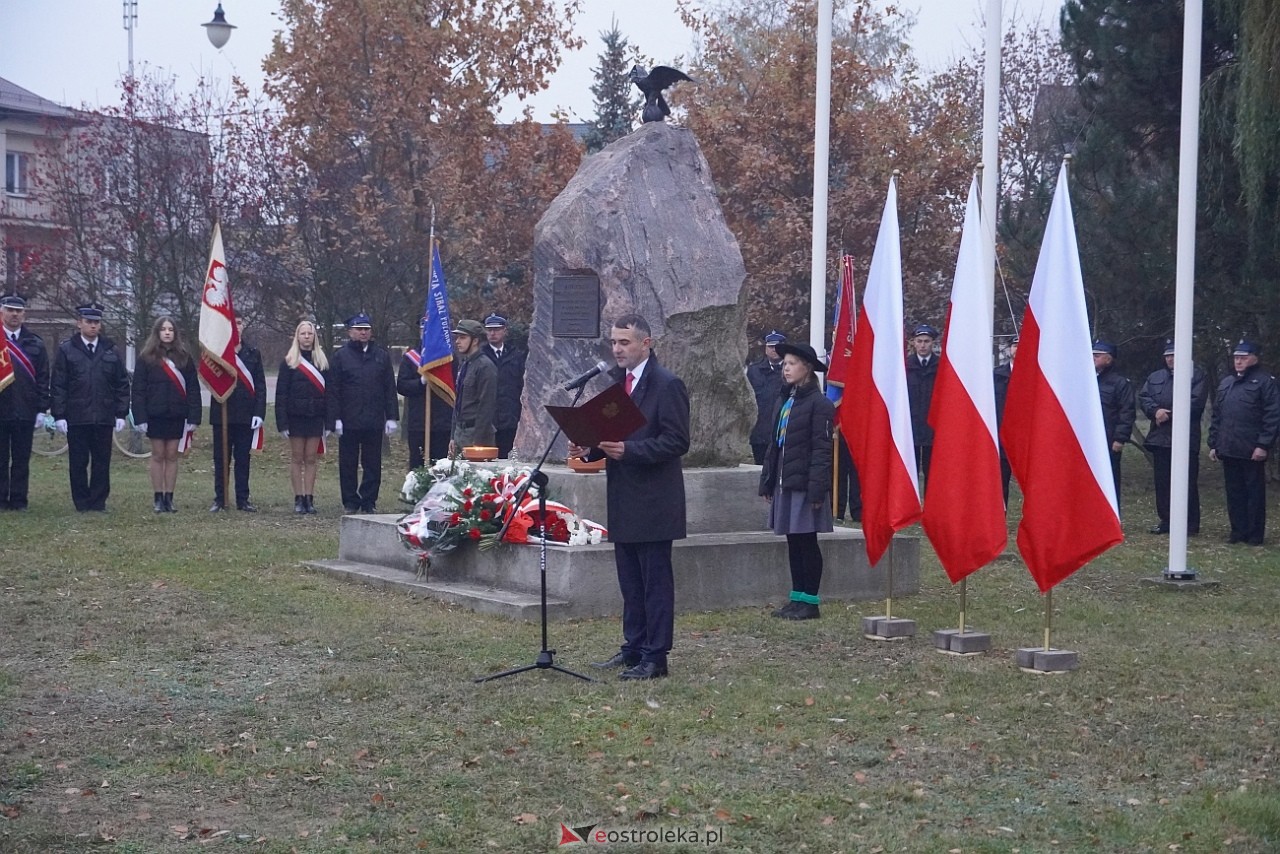 Obchody Narodowego Święta Niepodległości w Olszewie-Borkach [11.11.2024] - zdjęcie #4 - eOstroleka.pl