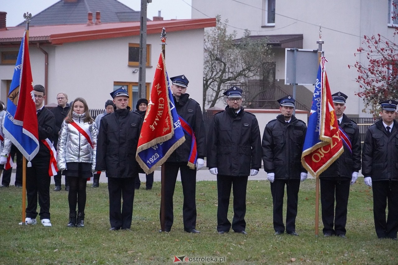 Obchody Narodowego Święta Niepodległości w Olszewie-Borkach [11.11.2024] - zdjęcie #3 - eOstroleka.pl