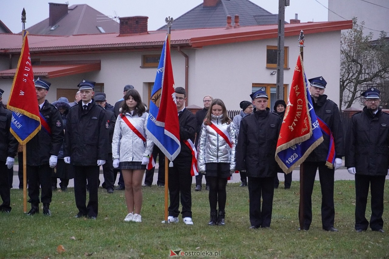 Obchody Narodowego Święta Niepodległości w Olszewie-Borkach [11.11.2024] - zdjęcie #2 - eOstroleka.pl