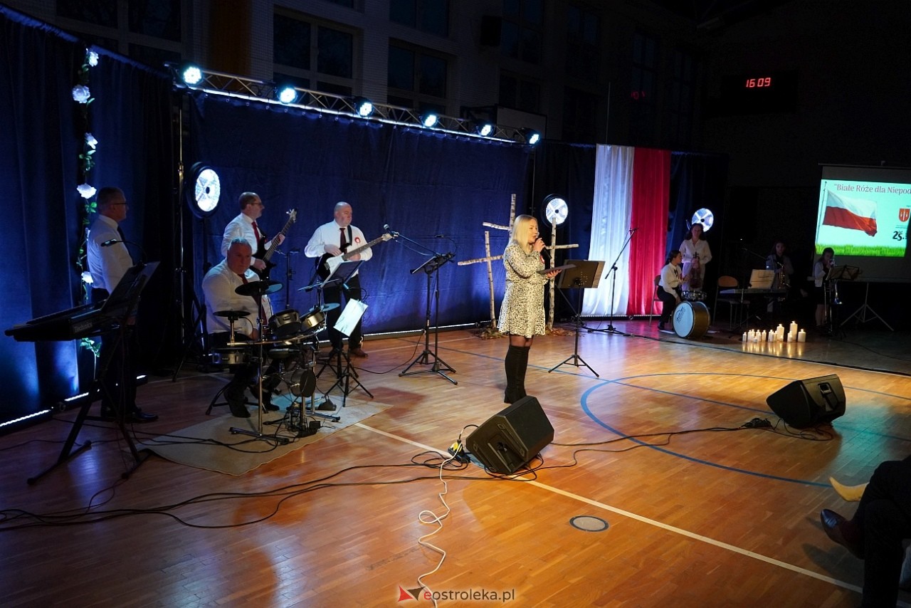 Koncert Białe Róże dla Niepodległej w Olszewie-Borkach [11.11.2024] - zdjęcie #22 - eOstroleka.pl