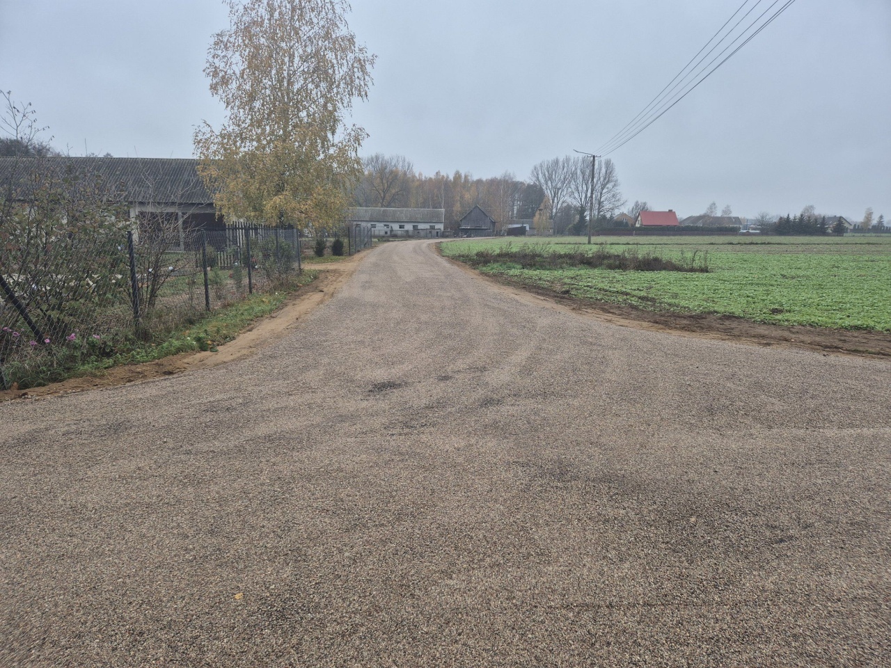Inwestycja drogowa w Grodzisku Wsi [13.11.2024] - zdjęcie #6 - eOstroleka.pl