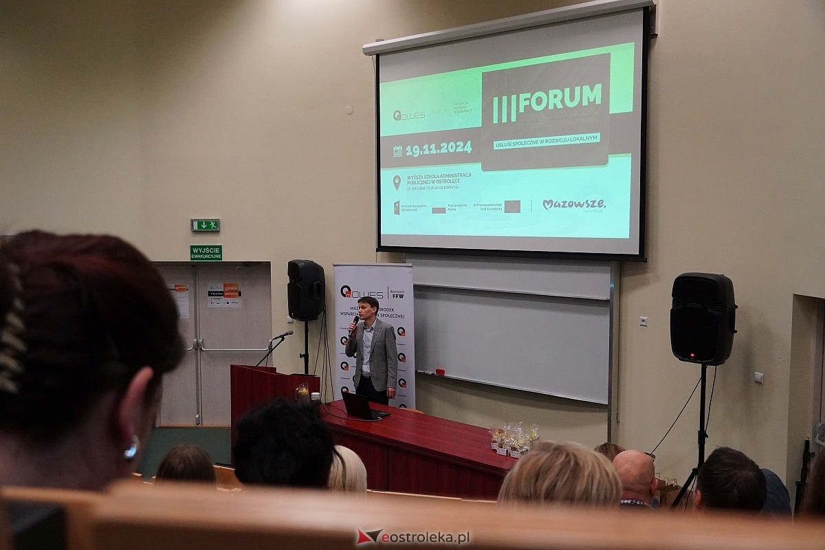 III Forum Ekonomii Społecznej w Ostrołęce [19.11.2024] - zdjęcie #36 - eOstroleka.pl