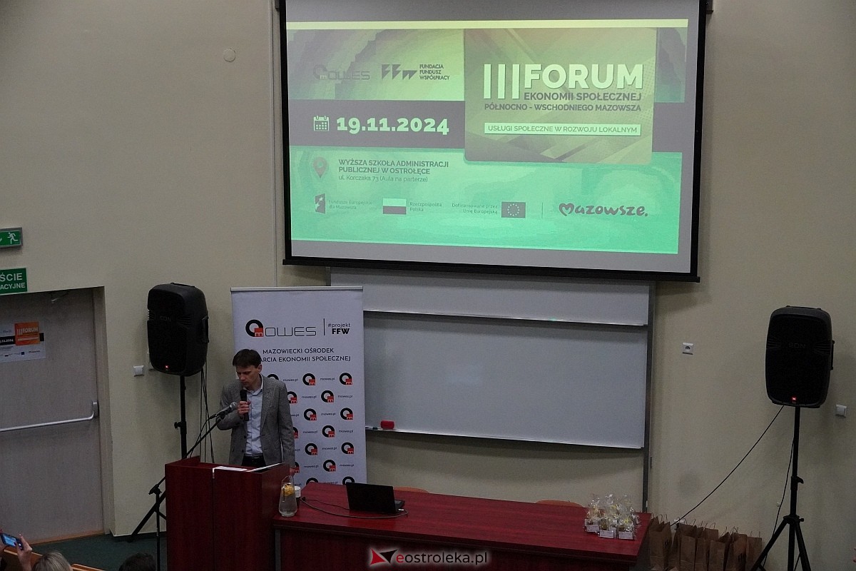 III Forum Ekonomii Społecznej w Ostrołęce [19.11.2024] - zdjęcie #31 - eOstroleka.pl