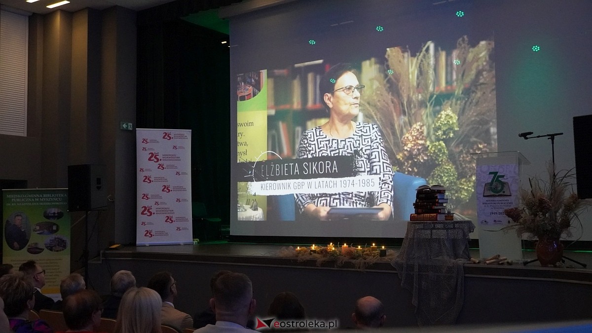 Jubileusz 75-lecia Biblioteki w Myszyńcu [23.11.2024] - zdjęcie #46 - eOstroleka.pl