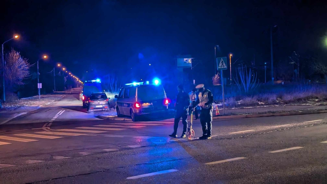 Potrącenie pieszego na ulicy Słowackiego w Ostrołęce [23.11.2024] - zdjęcie #10 - eOstroleka.pl