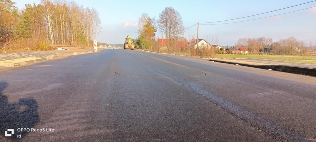 Rozbudowa drogi Jeglijowiec Kadzidło - etap 2 {22.11.2024] - zdjęcie #5 - eOstroleka.pl