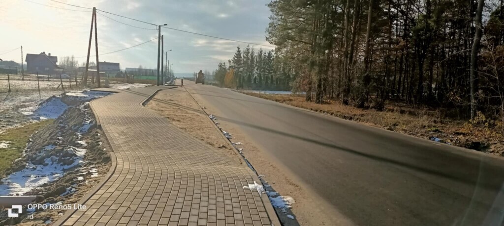 Rozbudowa drogi Jeglijowiec Kadzidło - etap 2 {22.11.2024] - zdjęcie #2 - eOstroleka.pl