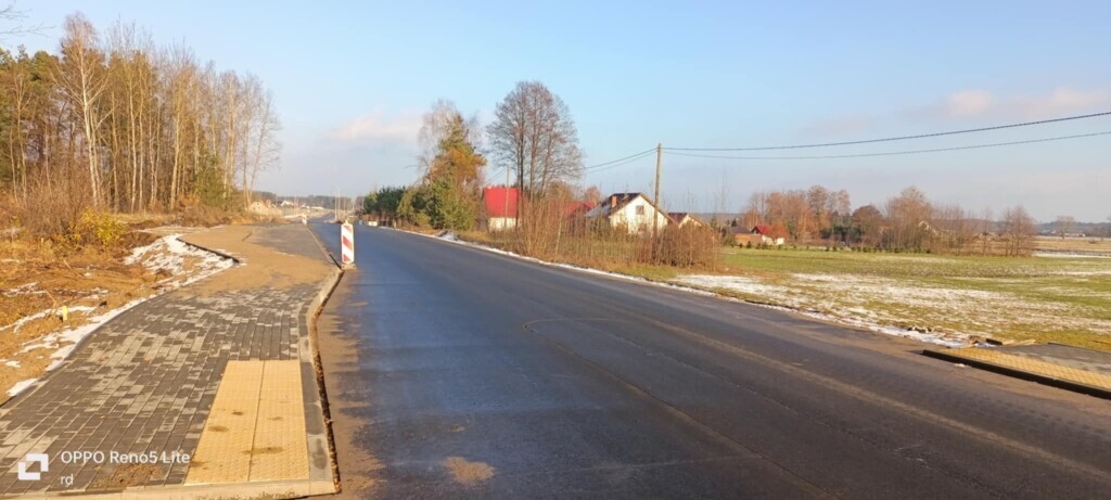 Rozbudowa drogi Jeglijowiec Kadzidło - etap 2 {22.11.2024] - zdjęcie #1 - eOstroleka.pl