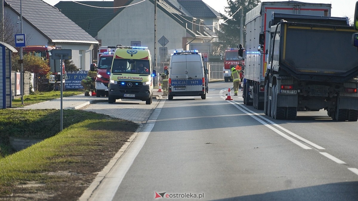 Wypadek w Zamościu [26.11.2024] - zdjęcie #31 - eOstroleka.pl
