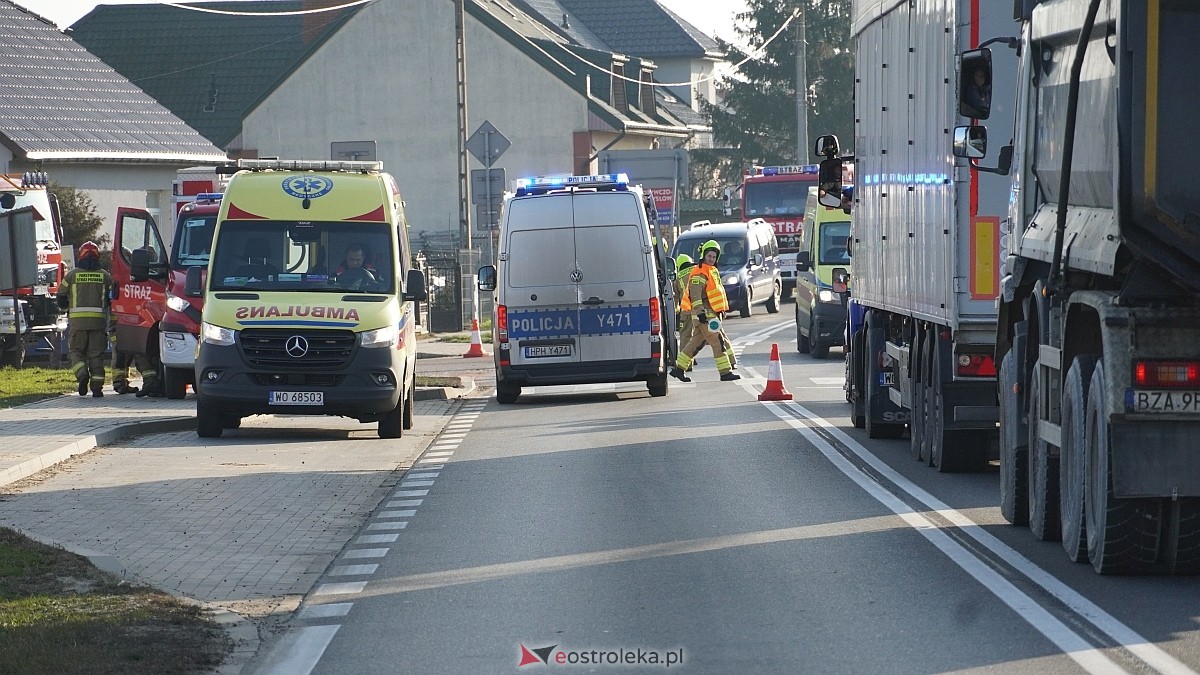 Wypadek w Zamościu [26.11.2024] - zdjęcie #29 - eOstroleka.pl