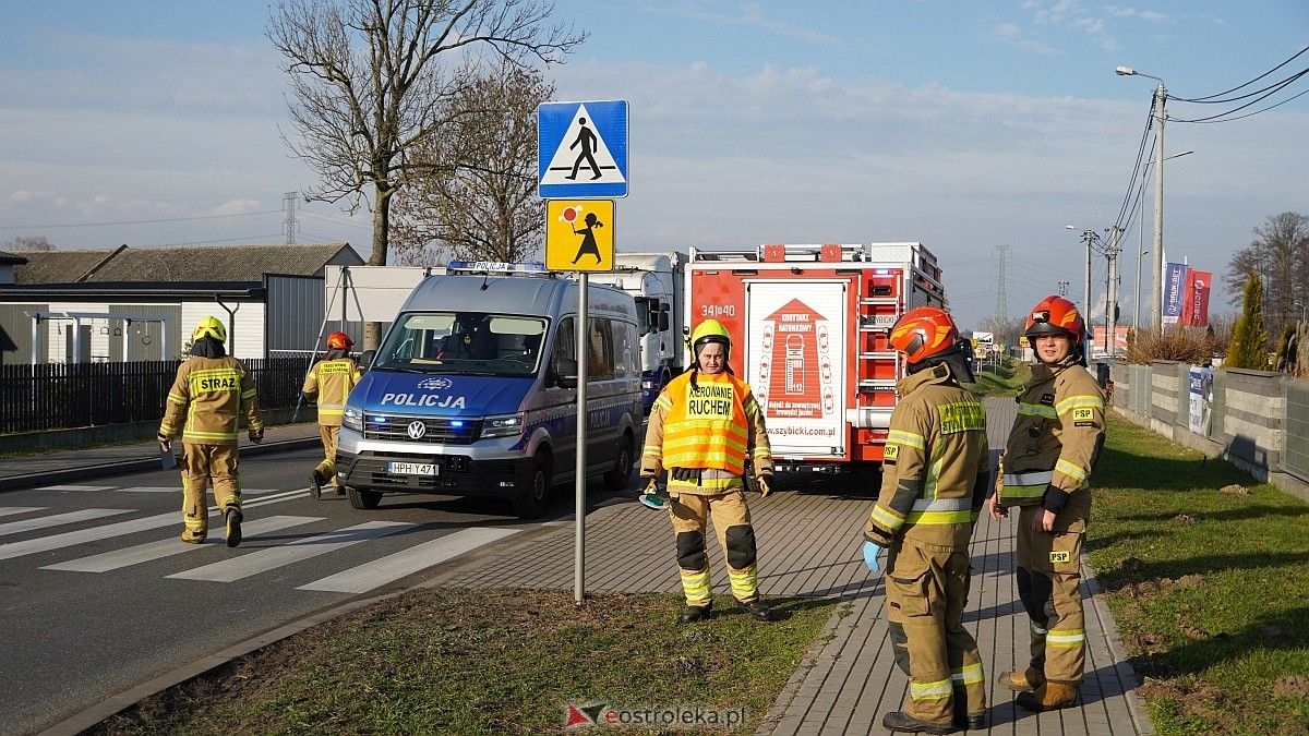 Wypadek w Zamościu [26.11.2024] - zdjęcie #23 - eOstroleka.pl