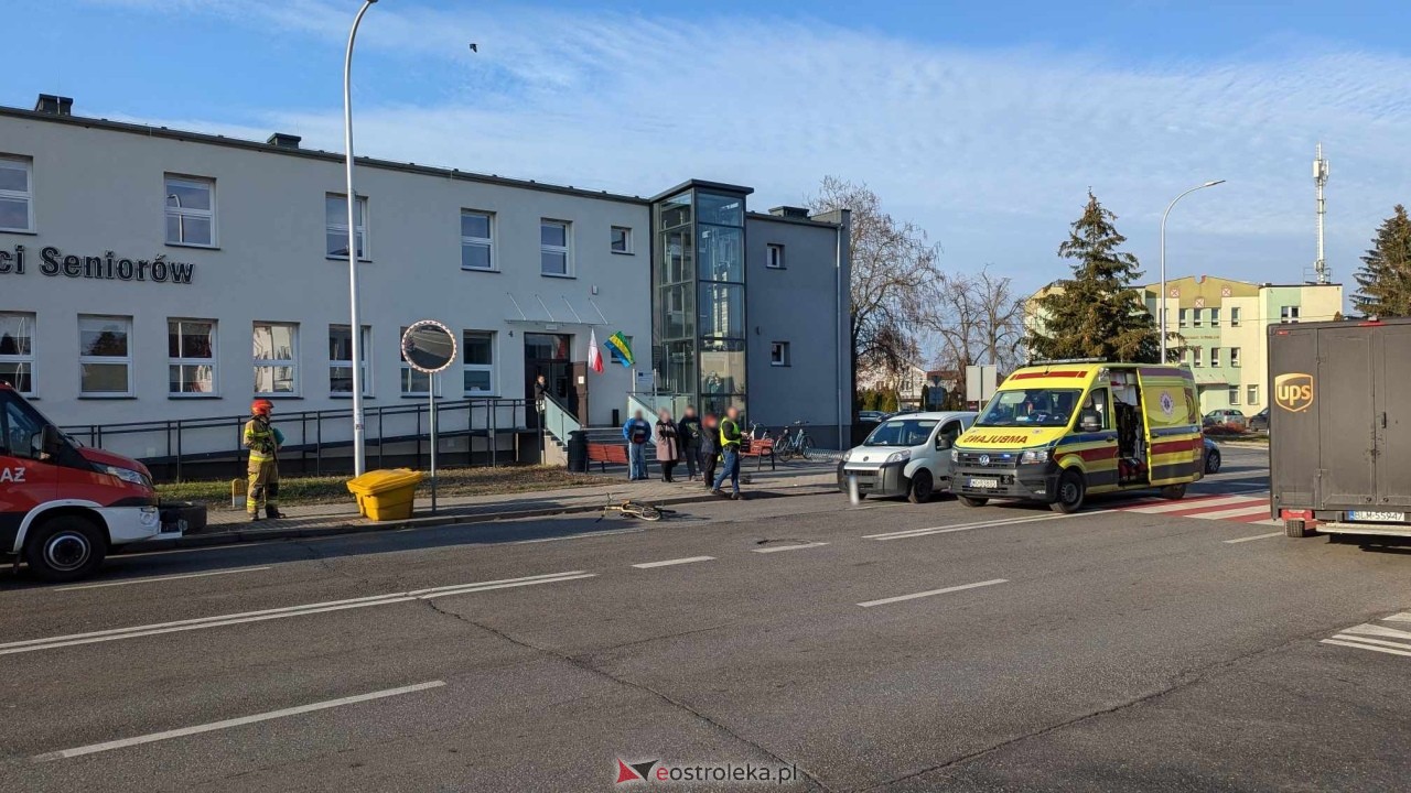 Wypadek na Bogusłąwskiego w Ostrołęce [26.11.2024] - zdjęcie #18 - eOstroleka.pl