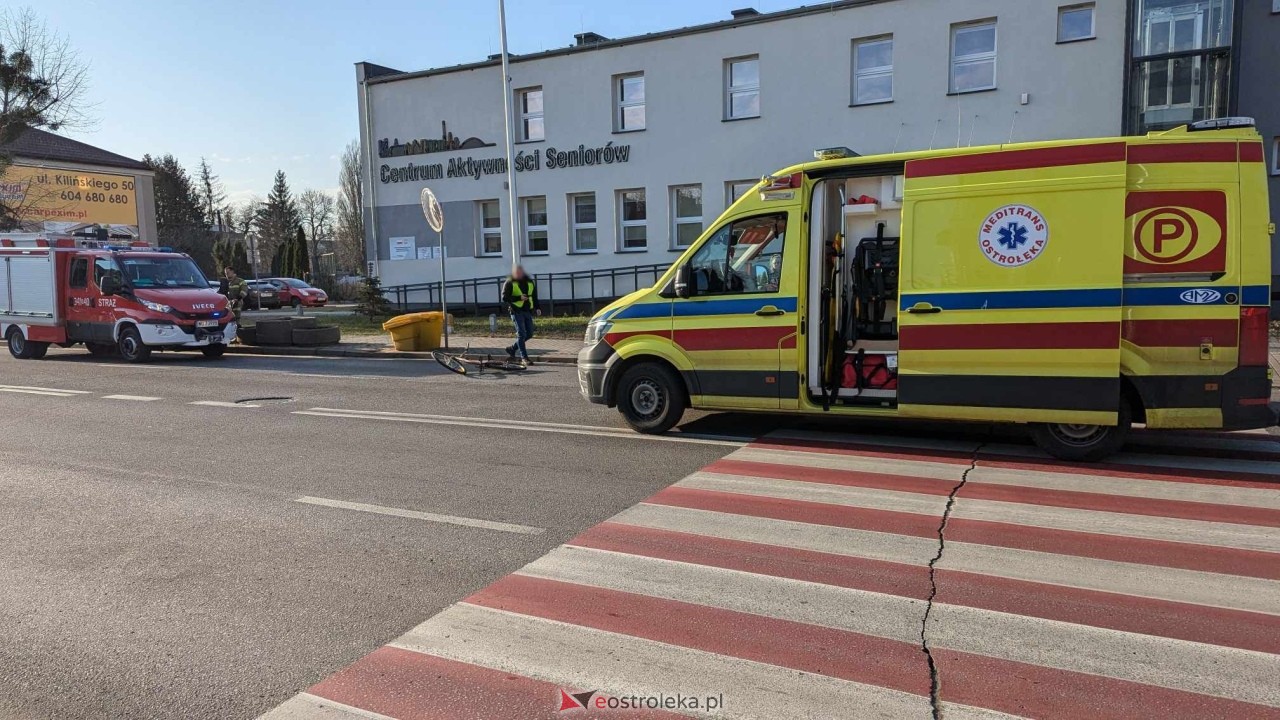 Wypadek na Bogusłąwskiego w Ostrołęce [26.11.2024] - zdjęcie #14 - eOstroleka.pl