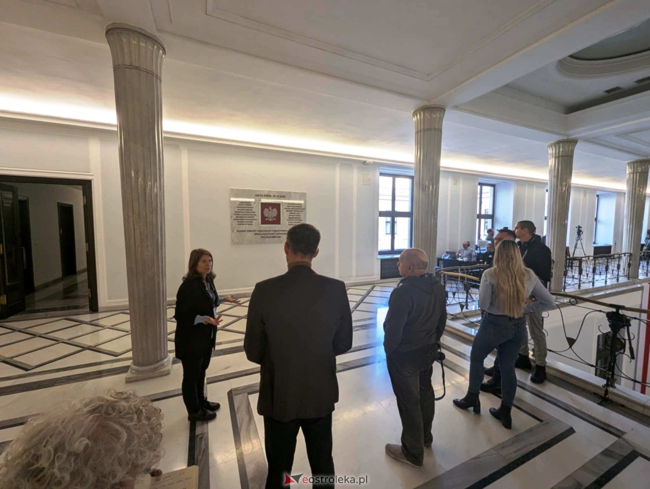 Z wizytą w Sejmie RP na zaproszenie posła Marcina Grabowskiego [26.11.2024] - zdjęcie #26 - eOstroleka.pl