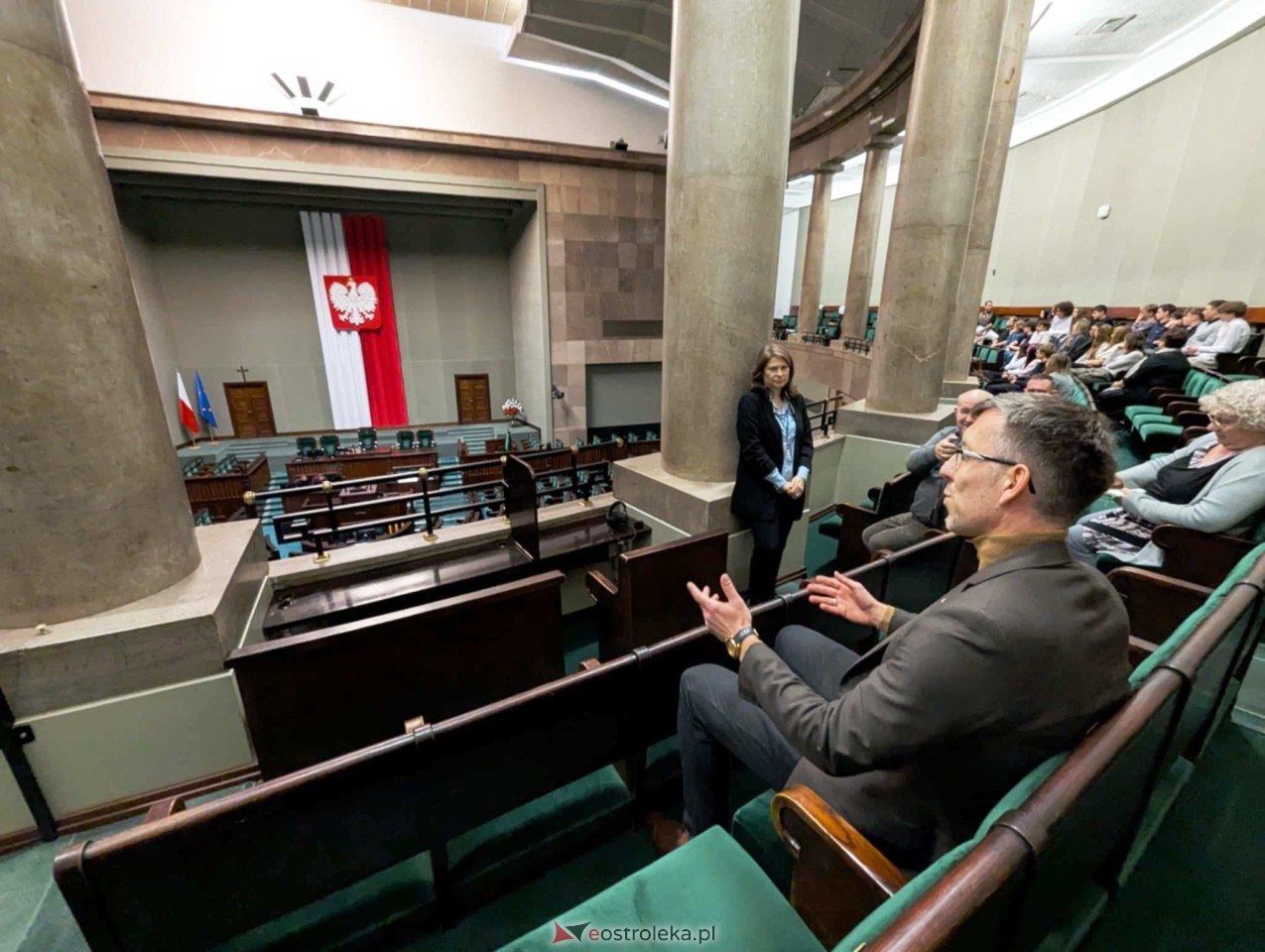 Z wizytą w Sejmie RP na zaproszenie posła Marcina Grabowskiego [26.11.2024] - zdjęcie #24 - eOstroleka.pl