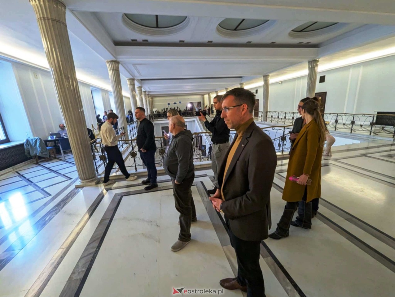 Z wizytą w Sejmie RP na zaproszenie posła Marcina Grabowskiego [26.11.2024] - zdjęcie #10 - eOstroleka.pl