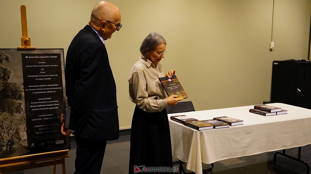 Historyczna promocja książki i wystawa w Mauzoleum Bitwy pod Ostrołęką [29.11.2024]] - zdjęcie #17 - eOstroleka.pl