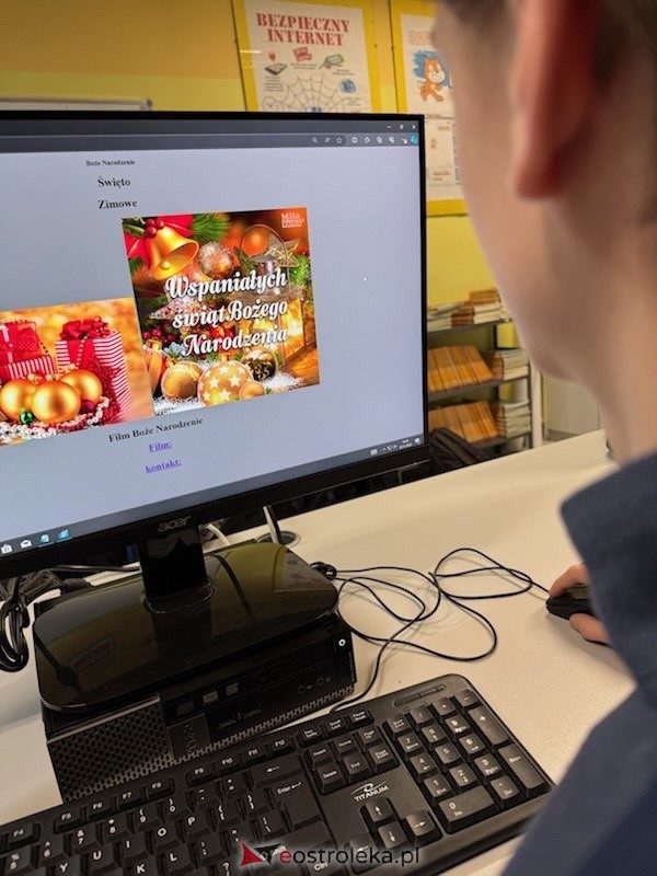 Świąteczna magia w HTML - SP 10 Ostrołęka - zdjęcie #24 - eOstroleka.pl