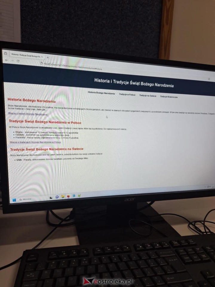 Świąteczna magia w HTML - SP 10 Ostrołęka - zdjęcie #22 - eOstroleka.pl