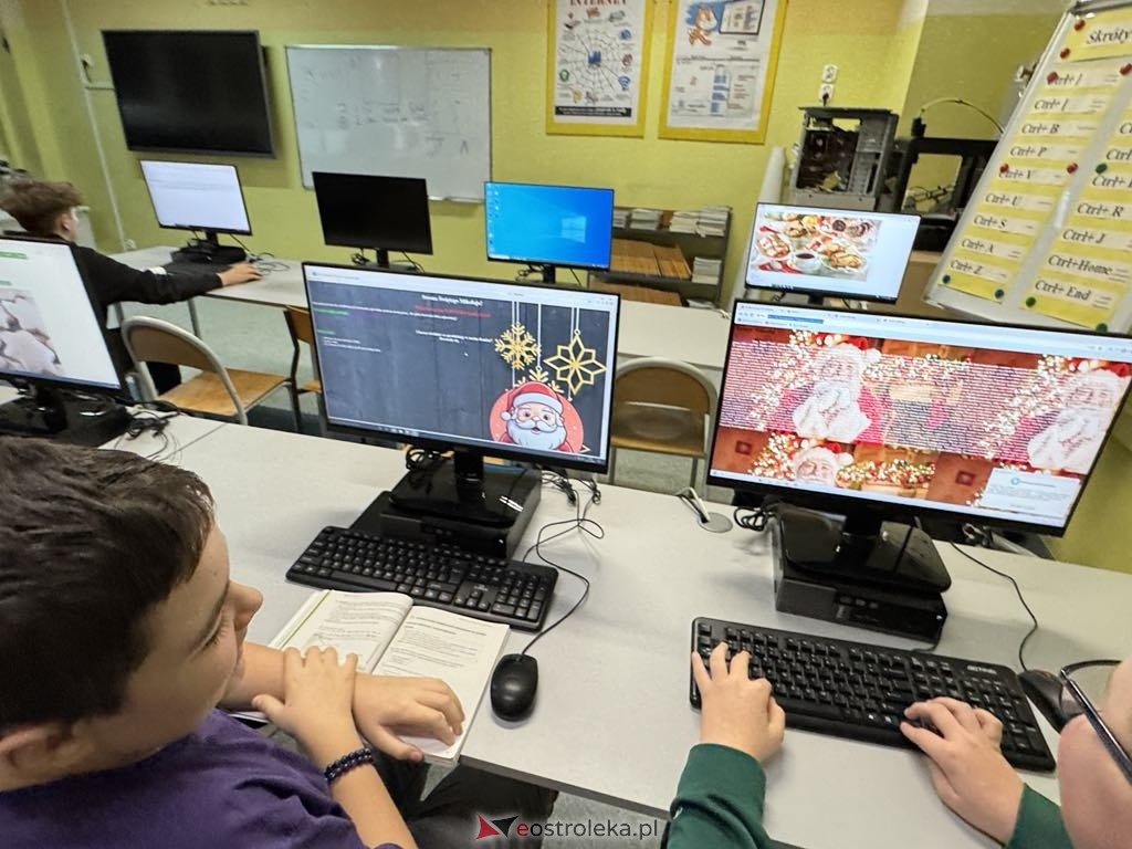 Świąteczna magia w HTML - SP 10 Ostrołęka - zdjęcie #13 - eOstroleka.pl