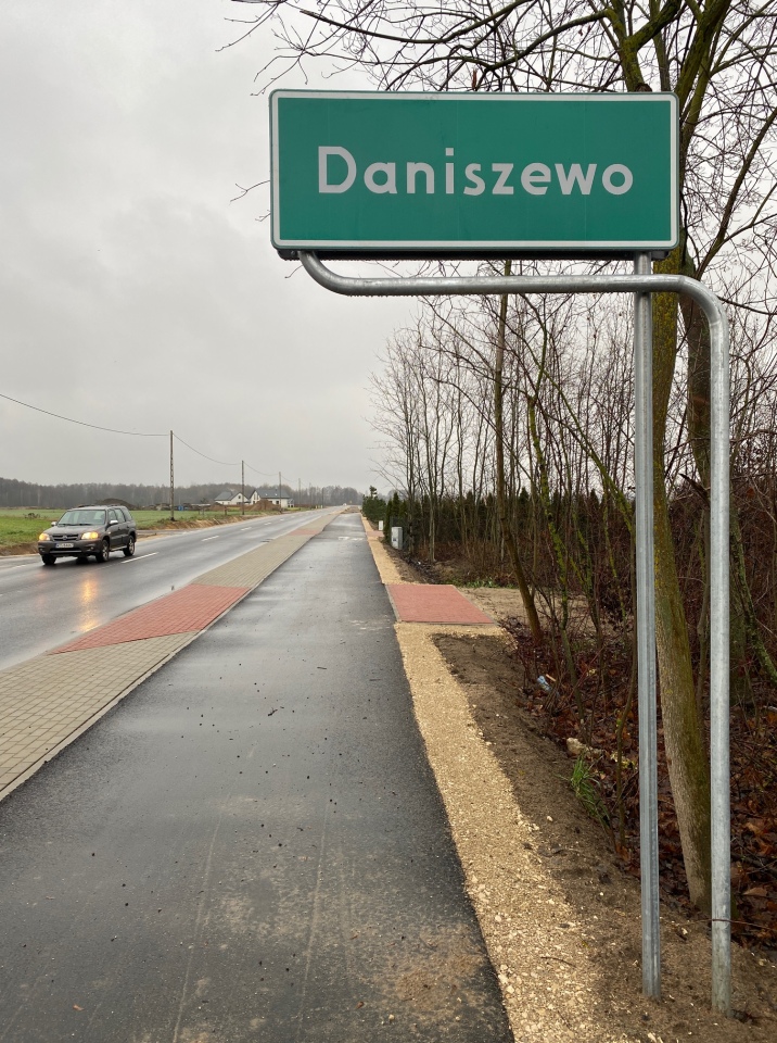 Droga Rzekuń - Daniszewo po przebudowie [04.12.2024] - zdjęcie #4 - eOstroleka.pl