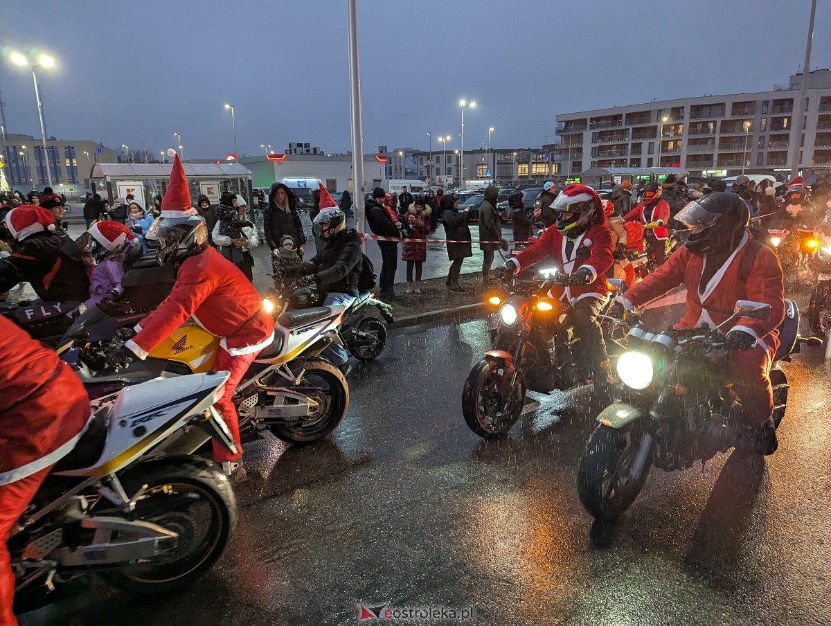 Motomikołaje 2024 w Ostrołęce [8.12.2024] - zdjęcie #36 - eOstroleka.pl