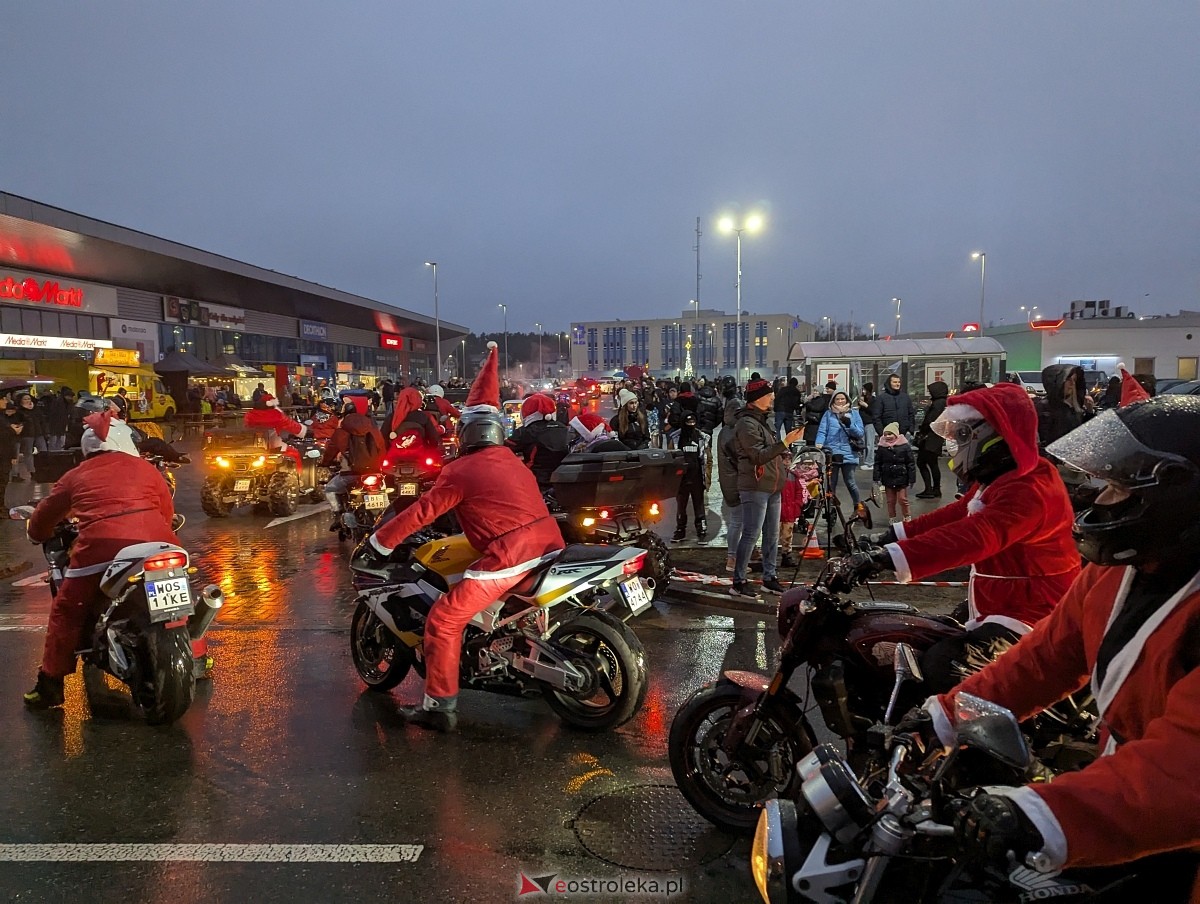 Motomikołaje 2024 w Ostrołęce [8.12.2024] - zdjęcie #33 - eOstroleka.pl