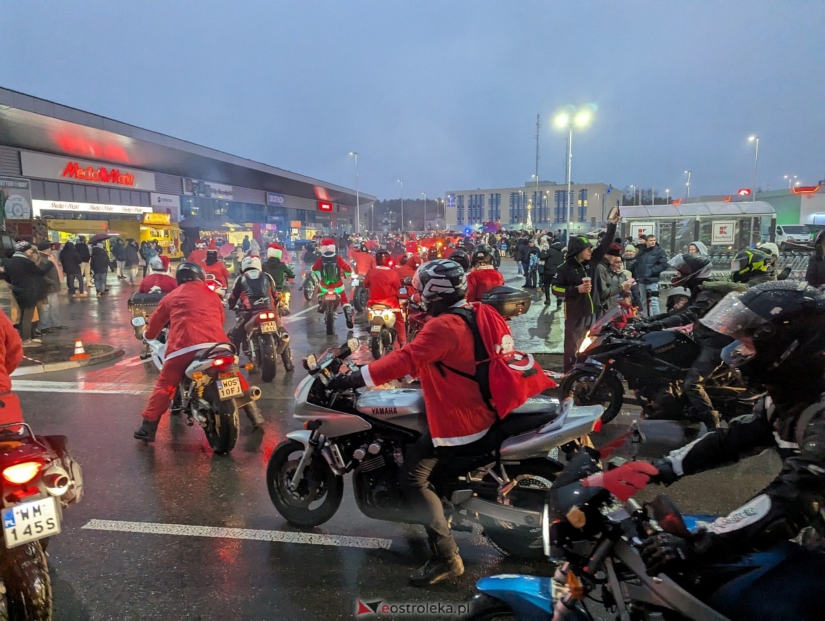 Motomikołaje 2024 w Ostrołęce [8.12.2024] - zdjęcie #27 - eOstroleka.pl